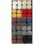 Textielgaren - Katoengaren - Handwerkgaren - Breigaren - Haakgaren - DIY Macramé Garen - Duurzaam Garen - Kwaliteitsgaren Voor Knutselen & Mode - 45m - 100 Bollen