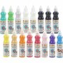 Raamverf - Verf Voor Ramen - Raamdecoratie - Verf Op Waterbasis - Kinderen Verf -Verschillende Kleuren - Creatieve Verf - 16 Verf Tubes - 75ml Per Tube