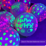 Glow In The Dark Ballonnen - Fluorescerende Ballon - Lichtgevende Ballonnen - Hartjes - Bruiloft Verjaardag Feest Decoratie - 30cm - 20 Stuks