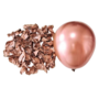 Metallic Rose Goud Ballonnen - Ballonnen Metallic Rose Goudkleurig - Luxe Ballonnen - Bruiloft Verjaardag Feest Decoratie - 25cm - 30 Stuks