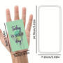Positieve Quotes Kaartjes - Mini Kaartjes Leuke Uitspraken - Motiverende Kaartjes - Kleine Positieve Kaartjes Met Tekst - 9x5cm - 60 Stuks
