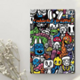 Kleurboek Monsters Graffiti - Kleurboek Volwassenen En Kinderen - Kleurplaten Monster Print - Graffiti Stijl - 22 Kleurplaten - 29x20cm