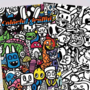 Kleurboek Monsters Graffiti - Kleurboek Volwassenen En Kinderen - Kleurplaten Monster Print - Graffiti Stijl - 22 Kleurplaten - 29x20cm