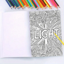 Kleurboek Quotes Mandala - Mandala Kleurplaten Positieve Uitspraken - Kleurboek Volwassenen Positive Vibes - Ontspanning Mandala Patronen - Mandala Tekeningen - Creatief - 22 Kleurplaten - 29x20cm