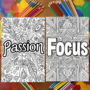 Kleurboek Quotes Mandala - Mandala Kleurplaten Positieve Uitspraken - Kleurboek Volwassenen Positive Vibes - Ontspanning Mandala Patronen - Mandala Tekeningen - Creatief - 22 Kleurplaten - 29x20cm