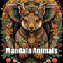 Kleurboek Dieren Mandala - Mandala Kleurplaten Dieren - Kleurboek Volwassenen Dieren - Ontspanning Mandala Patronen - Mandala Tekeningen Dieren - Mandala Animals - 20 Kleurplaten - 20x20cm