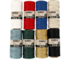 Bamboekoord - Bamboetouw - Diverse Kleuren - Gedraaid Koord - 100% Bamboe - Duurzaam & Sterk - Natuurlijke Afwerking - Dikte 1 mm - 8x65 mtr - 1 Set