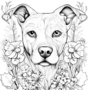 Kleurboek Honden  Kleurboek met Hondenprints  Kleurboek Volwassenen Honden  Kleurboek Kinderen Honden  DIY Kleurboek Honden  Relax Kleurboek Honden   Colorbook Dogs - 20x20cm - 22 Kleurplaten
