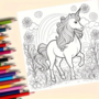 Kleurboek Unicorn  Eenhoorn Kleurboek  Kleurboek Kinderen Eenhoorns  Kleurboek Unicorn  Eenhoorn Kleurplaten  Kleurboek Unicorn Cadeau  Kleurboek Fantasie Eenhoorns  Kleurboek Kinderen Fantasie