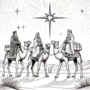 Kerst Kleurboek - Kleurboek Geboorte van Jezus - Bijbels Kleurboek - Kleurboek Kerstverhaal - Kleurboek Kinderen en Volwassenen - Kerstcadeau Kleurboek - Kleurboek Kerst Thema - Kleurboek Vrede en Hoop