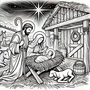 Kerst Kleurboek - Kleurboek Geboorte van Jezus - Bijbels Kleurboek - Kleurboek Kerstverhaal - Kleurboek Kinderen en Volwassenen - Kerstcadeau Kleurboek - Kleurboek Kerst Thema - Kleurboek Vrede en Hoop