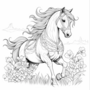 Paarden Kleurboek  Kleurboek Paarden Illustraties  Creatief Kleurboek Paarden  Paarden kleurplaten  Paarden Tekeningen  Kleurboek Kinderen & Volwassenen Paarden  Colorbook Horses - 20x20cm - 20 