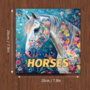Paarden Kleurboek  Kleurboek Paarden Illustraties  Creatief Kleurboek Paarden  Paarden kleurplaten  Paarden Tekeningen  Kleurboek Kinderen & Volwassenen Paarden  Colorbook Horses - 20x20cm - 20 