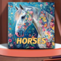 Paarden Kleurboek  Kleurboek Paarden Illustraties  Creatief Kleurboek Paarden  Paarden kleurplaten  Paarden Tekeningen  Kleurboek Kinderen & Volwassenen Paarden  Colorbook Horses - 20x20cm - 20 
