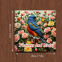 Kleurboek vogels en bloemen  Natuur kleurboek  Kleurboek natuur  Creatief Kleurboek Natuur  Vogel kleurboek - Kinderen en Volwassenen - Colorbook Birds And Flowers - 20x20cm - 20 Tekeningen