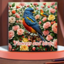 Kleurboek vogels en bloemen  Natuur kleurboek  Kleurboek natuur  Creatief Kleurboek Natuur  Vogel kleurboek - Kinderen en Volwassenen - Colorbook Birds And Flowers - 20x20cm - 20 Tekeningen