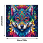 Kleurboek Dieren Mandala - Mandala Kleurplaten Dieren - Kleurboek Volwassenen Dieren - Ontspanning Mandala Patronen - Mandala Tekeningen Dieren - Mandala Animals Paradise - 20 Kleurplaten - 20x20cm