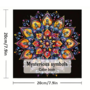 Kleurboek Mandala Patronen  Mandala Kleurplaten  Kleurboek Volwassenen  Ontspanning Mandala Patronen  Mandala Tekeningen  Mandala Patterns  Mysterious Symbols - 20 Kleurplaten  20x20cm