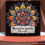 Kleurboek Mandala Patronen  Mandala Kleurplaten  Kleurboek Volwassenen  Ontspanning Mandala Patronen  Mandala Tekeningen  Mandala Patterns  Mysterious Symbols - 20 Kleurplaten  20x20cm