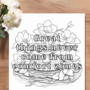 Kleurboek Mandala's  Mandala Kleurboek  Kleurboek Quotes  Inspirerende Kleurplaten  Mandala's en Quotes  Kleurboek Volwassenen  Positieve Quotes  Kleurboek met Citaten  20x20cm - 20 Kleurplate