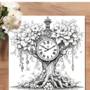 Love Vines Kleurboek  Kleurboek Bloemen En Harten  Romantisch kleurboek  Kleurboek Liefde  Kleurboek Volwassenen  Romantische Kleurplaten  Kleurboek Met Hartvormen - 20x20cm - 20 Kleurplaten
