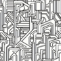 Abstract Kleurboek  Kleurboek Abstracte Kunst  Kleurboek Volwassenen Abstract  Abstracte Kleurplaten  Creatief Modern Abstract Art - Abstracte kunst  Geometrische kleurplaten - 20x20cm - 20 Kleur