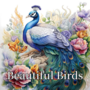 Kleurboek Mooie Vogels  Vogel Kleurboek  Kleurboek Vogels  Kleurplaten Vogels  Kleurboek Natuur  Kleurboek Volwassenen Vogels   Vogels Inkleuren  Vogels Tekeningen  22 Kleurplaten  20x20 cm
