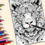 Kleurboek Dieren Mandala's  Dieren Mandala Kleurboek  Kleurboek Dieren  Mandala Dieren Kleurplaten  Kleurboek Volwassenen Dieren  Mandala Kunst  Dieren Kleurplaten  Kleurboek Cadeau  22 Kleurp