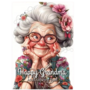 Kleurboek grappige oma  Kleurplaten oma  Kleurboek Volwassenen Oma  Lieve Oma Kleurboek  Grappige Oma Tekeningen  Humor En Lieve Kleurplaten - 20x20cm - 22 Kleurplaten
