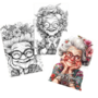 Kleurboek grappige oma  Kleurplaten oma  Kleurboek Volwassenen Oma  Lieve Oma Kleurboek  Grappige Oma Tekeningen  Humor En Lieve Kleurplaten - 20x20cm - 22 Kleurplaten