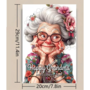 Kleurboek grappige oma  Kleurplaten oma  Kleurboek Volwassenen Oma  Lieve Oma Kleurboek  Grappige Oma Tekeningen  Humor En Lieve Kleurplaten - 20x20cm - 22 Kleurplaten