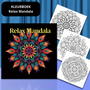 Kleurboek Mandala Patronen  Mandala Kleurplaten  Kleurboek Volwassenen  Ontspanning Mandala Patronen  Mandala Tekeningen  Mandala Patterns  Relax Mandala - 20 Kleurplaten  20x20cm