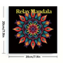 Kleurboek Mandala Patronen  Mandala Kleurplaten  Kleurboek Volwassenen  Ontspanning Mandala Patronen  Mandala Tekeningen  Mandala Patterns  Relax Mandala - 20 Kleurplaten  20x20cm