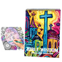 Bijbels Kleurboek  Inspirerende Bijbelteksten  Christelijk Kleurboek  Bijbelse Quotes Kleurplaten  Bijbelteksten Om In Te Kleuren  Christelijke Kleurplaten  Spiraalgebonden - 28,5x21cm  24 Teke