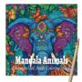 Kleurboek Dieren Mandala - Mandala Kleurplaten Dieren - Kleurboek Volwassenen Dieren - Ontspanning Mandala Patronen - Mandala Tekeningen Dieren - Animal Mandala - 20 Kleurplaten - 20x20cm