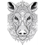 Kleurboek Dieren Mandala's  Dieren Mandala Kleurboek  Kleurboek Dieren  Mandala Dieren Kleurplaten  Kleurboek Volwassenen Dieren  Mandala Kunst  Dieren Kleurplaten  22 Kleurplaten  Wild Animal