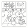 Fuzzy Friends Kleurboek - Vivi Tinta Kleurboek - Gezellige Kleurplaten -  Kleurboek Volwassenen en Tieners - Knus Ontspanning Kleurboek - Simpele Lieve Kleurplaten - Dierenpersonages - 40 Kleurplaten 