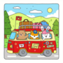 Fuzzy Friends Kleurboek - Vivi Tinta Kleurboek - Gezellige Kleurplaten -  Kleurboek Volwassenen en Tieners - Knus Ontspanning Kleurboek - Simpele Lieve Kleurplaten - Dierenpersonages - 40 Kleurplaten 