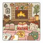 Fuzzy Hygge Kleurboek - Cute & Cozy - Vivi Tinta Kleurboek - Gezellige Kleurplaten - Kleurboek Volwassenen en Tieners - Knus Kleurboek - Ontspanning Kleurboek -  40 Super Lieve Kleurplaten - 22x22cm -