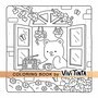 Fuzzy Hygge Kleurboek - Cute & Cozy - Vivi Tinta Kleurboek - Gezellige Kleurplaten - Kleurboek Volwassenen en Tieners - Knus Kleurboek - Ontspanning Kleurboek -  40 Super Lieve Kleurplaten - 22x22cm -