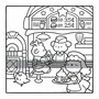 Cozy Eras Kleurboek - Jade Summer Kleurboek - Kleurboek Volwassenen en Tieners - Nostalgisch - Ontspanning Kleurboek - Super Schattige Dierenpersonages - 40 Super Lieve Kleurplaten - 22x22cm - Incl. 1 alcoholmarker