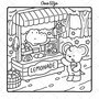 Cozy Friends Kleurboek - Coco Wyo Kleurboek - Gezellige Kleurplaten - Kleurboek Volwassenen en Tieners - Knus Kleurboek - Super Schattige Dierenpersonages - 40 Super Lieve Kleurplaten - 22x22cm - Incl. 1 alcoholmarker