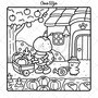 Cozy Friends Kleurboek - Coco Wyo Kleurboek - Gezellige Kleurplaten - Kleurboek Volwassenen en Tieners - Knus Kleurboek - Super Schattige Dierenpersonages - 40 Super Lieve Kleurplaten - 22x22cm - Incl. 1 alcoholmarker
