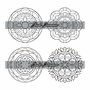 100 Mini Mandalas: A Mandala Coloring Book for Adults and Kids with Easy, Cute, and Tiny Designs for Stress Relief and Relaxation