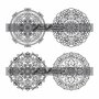100 Mini Mandalas: A Mandala Coloring Book for Adults and Kids with Easy, Cute, and Tiny Designs for Stress Relief and Relaxation
