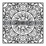 100 Mini Mandalas: A Mandala Coloring Book for Adults and Kids with Easy, Cute, and Tiny Designs for Stress Relief and Relaxation