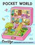 Pocket World Kleurboek - Coco Wyo Kleurboek - Bold & Easy - Kleurboek Volwassenen en Tieners - Miniatuur Wereld Kleine Onderdelen - Eenvoudig - 40 Kleurplaten - 22x22cm - Incl. 1 Alcoholmarker