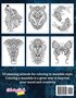 Amazing Animals Kleurboek - Kleurboek Dieren Mandala's - Dieren Mandala Kleurboek - Kleurboek Dieren - Kleurboek Volwassenen En Tieners - 50 Kleurplaten Dieren Patronen - Incl. 1 Alcoholmarker