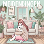 Meidendingen Kleurboek - Kleurboek Volwassenen en Tieners - Dagelijkse Activiteiten Voor Meiden En Vrouwen - Eenvoudige Ontwerpen - 40 Bold & Easy Kleurplaten - Girl Moments - 22x22cm - Incl. 1 alcoholmarker
