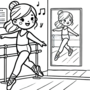 Meidendingen Kleurboek - Kleurboek Volwassenen en Tieners - Dagelijkse Activiteiten Voor Meiden En Vrouwen - Eenvoudige Ontwerpen - 40 Bold & Easy Kleurplaten - Girl Moments - 22x22cm - Incl. 1 alcoholmarker